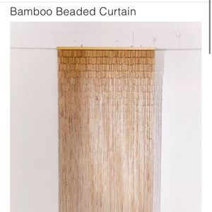 Urban Outfitters Beaded Curtain